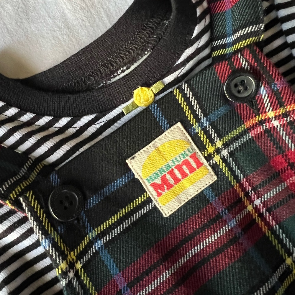 Harajuku Mini x Target Plaid/Striped 3 Piece Set - Picture 3 of 5